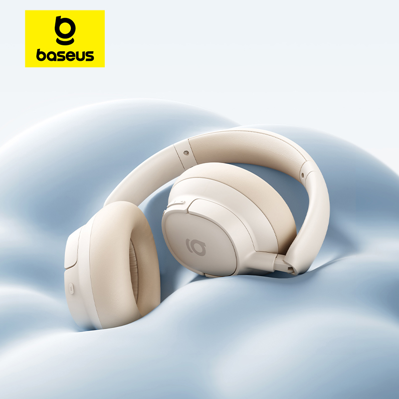 Anc Wireless Over Ear Headphones - Baseus ANC Kablosuz Kulaklık 80 Saat