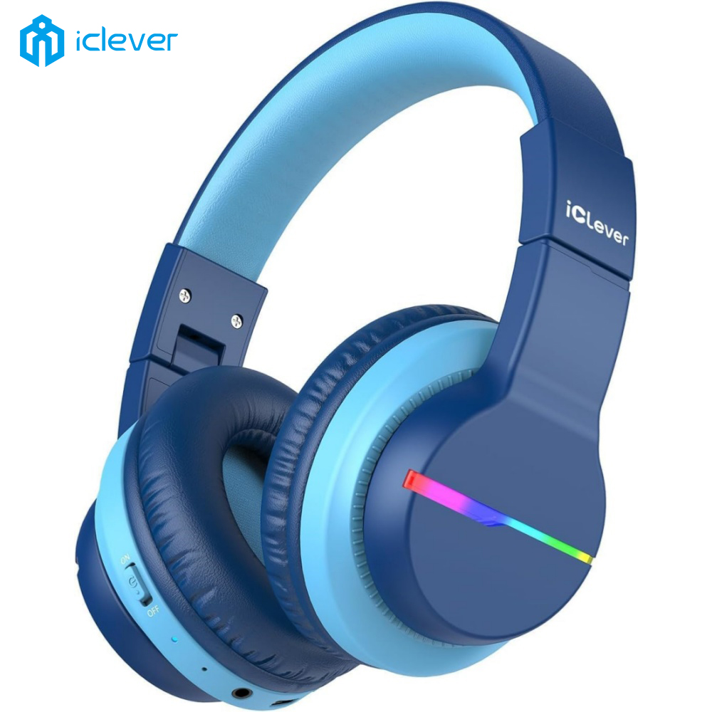 Anc Wireless Over Ear Headphones - iClever BTH12 Çocuk Bluetooth Kulaklık, 85