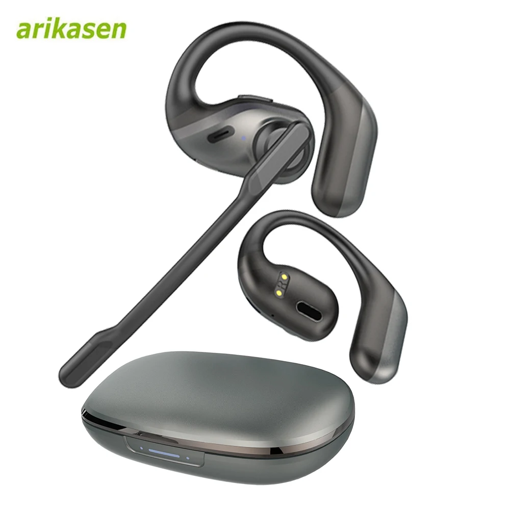 Bone Conduction Running Headphones - Bluetooth Kulaklıklar, Mikrofonlu Kablosuz Kulaklık, İş