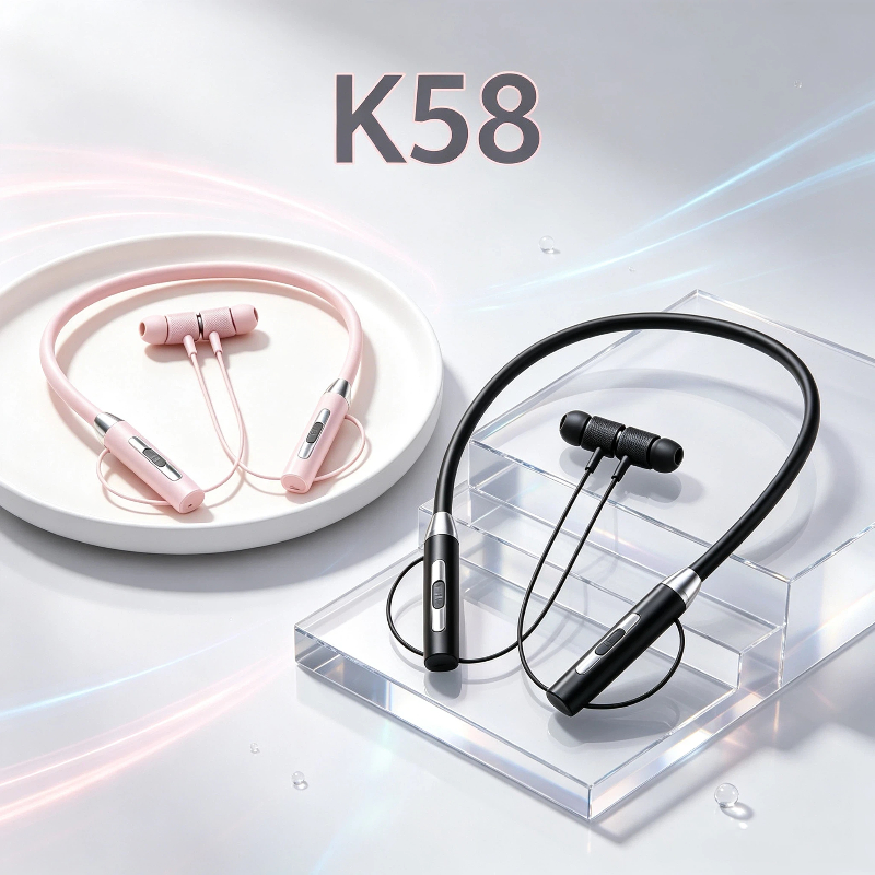 Yeni K58 Bluetooth kulaklık, m - Magnetic Neckband Sports Earphones incelemesi ve fiyatı