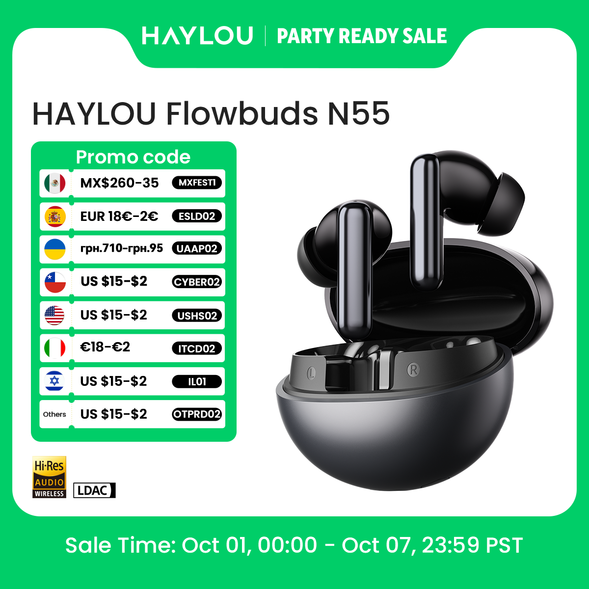 HAYLOU Flowbuds N55 Kablosuz K - Type C Wired Earphones With Mic incelemesi ve fiyatı