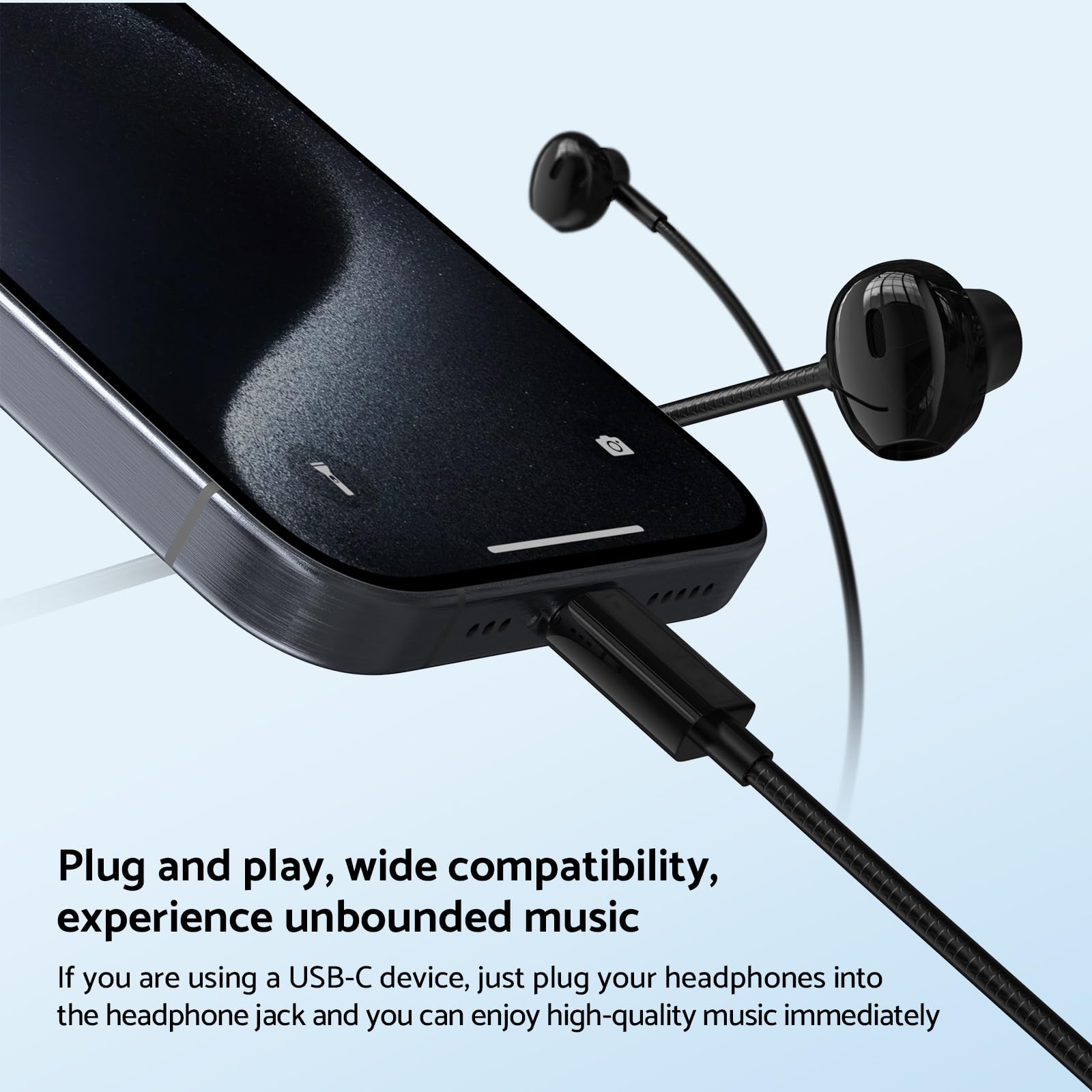 9D Bas Stereo Tip C ve 3.5mm K - Type C Wired Earphones With Mic incelemesi ve fiyatı