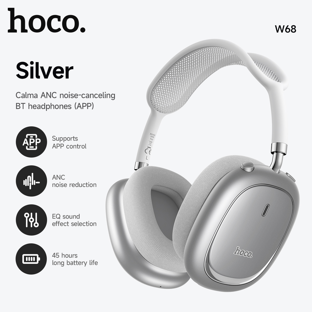Kulak Üstü ANC Gürültü Engelle - Anc Wireless Over Ear Headphones incelemesi ve fiyatı
