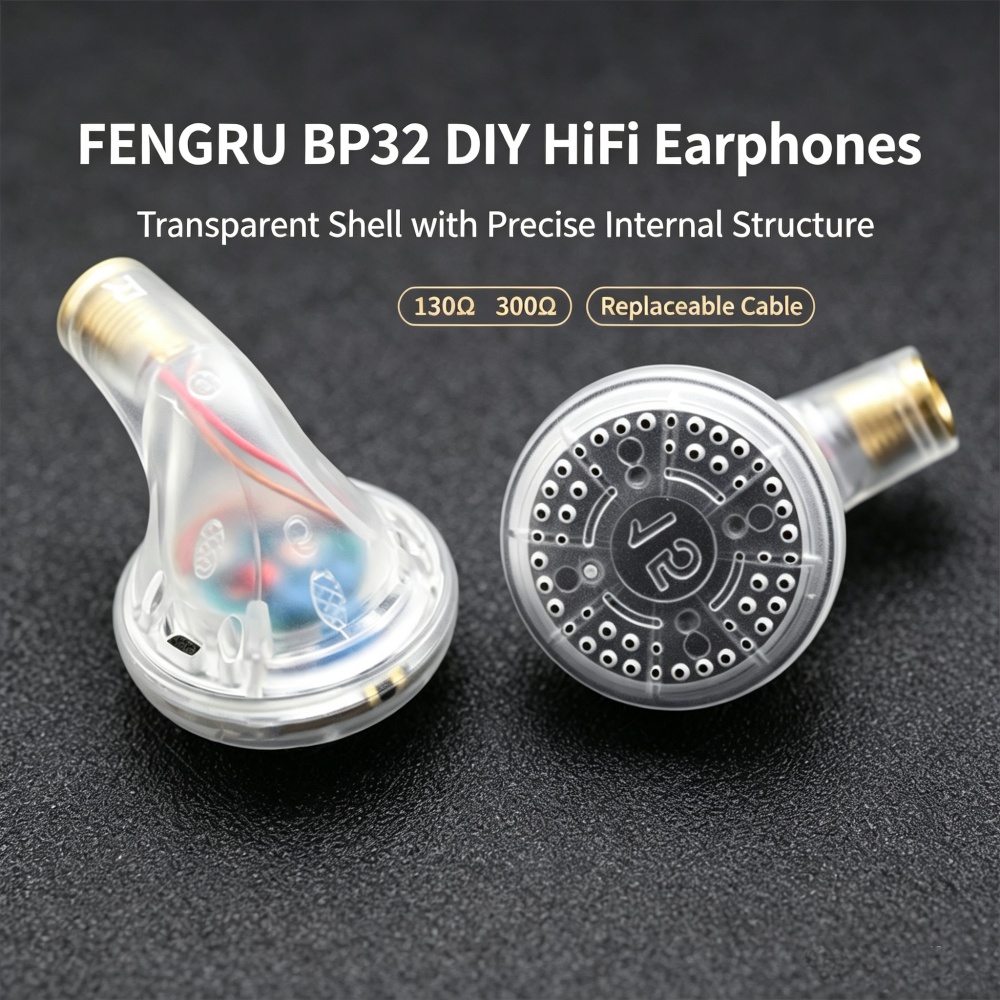 FENGRU BP32 Diy 130 ohm Berily - Planar Magnetic Iem Earphones incelemesi ve fiyatı